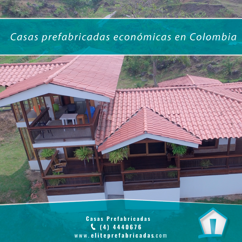 Casas prefabricadas en Medellín para disfrutar | Élite Prefabricadas